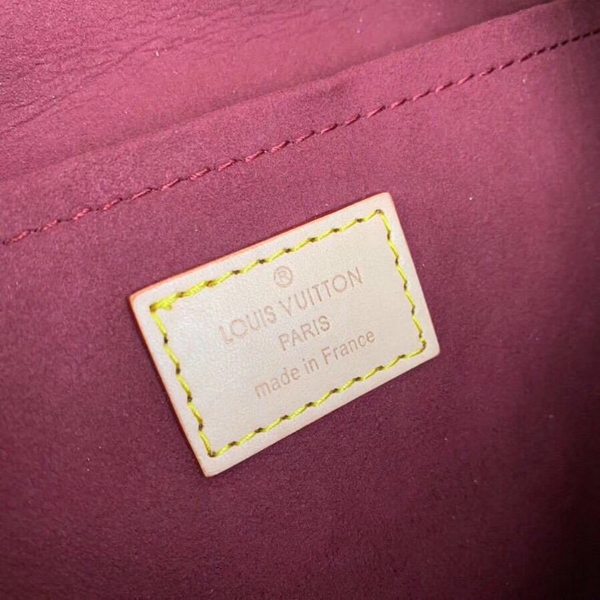 ルイヴィトンバッグ角部分ディテール